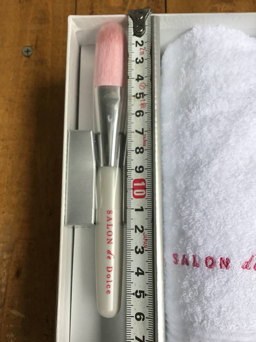 未使用 SALON de Dolce 熊野 侑昴堂の化粧筆 P & 今治タオル 化粧筆 メイク ブラシ 筆 SD-1299拍卖