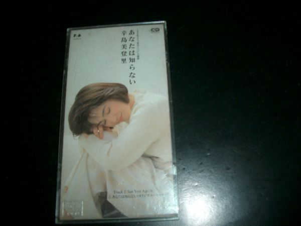 8cmCD 辛島美登里 あなたは知らない CDケース付き!即決!拍卖