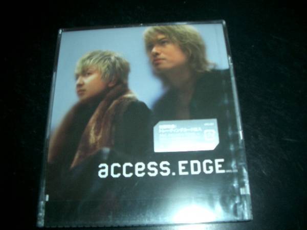 access【EDGE】未開封品CD☆初回盤:トレーディングカード封入拍卖