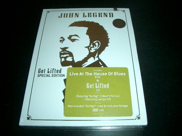 JOHN LEGEND/GET LIFTED CD+DVD スペシャルエディション未開封品拍卖