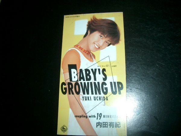 8cmCD 美品!!『BABY'S GROWING UP』(内田有紀) 即決!拍卖