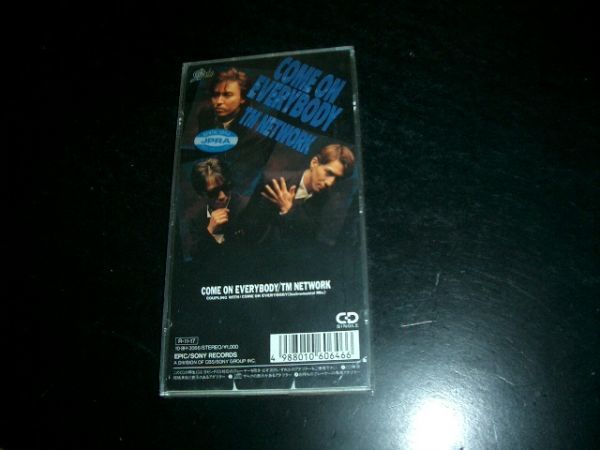 8cmCD TM NETWORK COME ON EVERYBODY CDケース付き!即決!拍卖