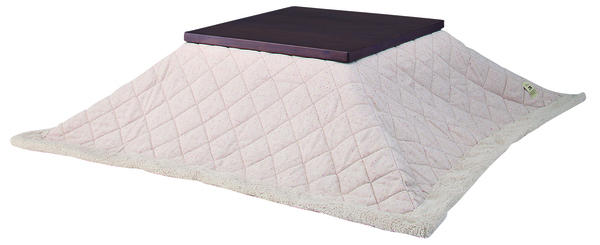 東谷 あずまや KK-101BE 薄掛けコタツ布団 正方形 ツイード ベージュ ポリエステル拍卖