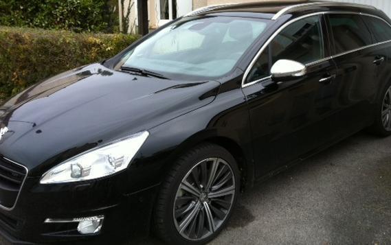 クロームメッキ ドアミラー サイドミラー ミラー カバー パネル プジョー 508 セダン/ワゴン拍卖