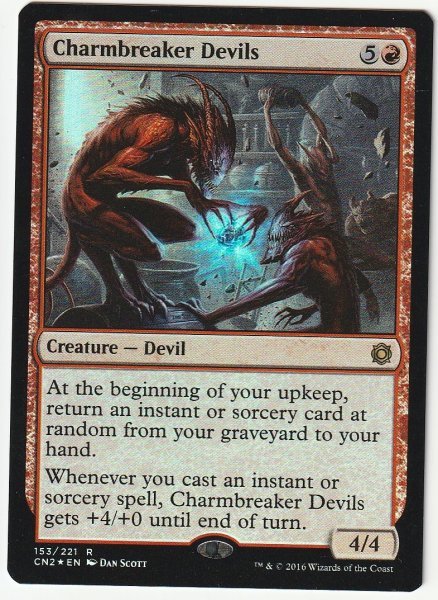 CN2 Foil 護符破りの小悪魔/Charmbreaker Devils 英語1枚拍卖