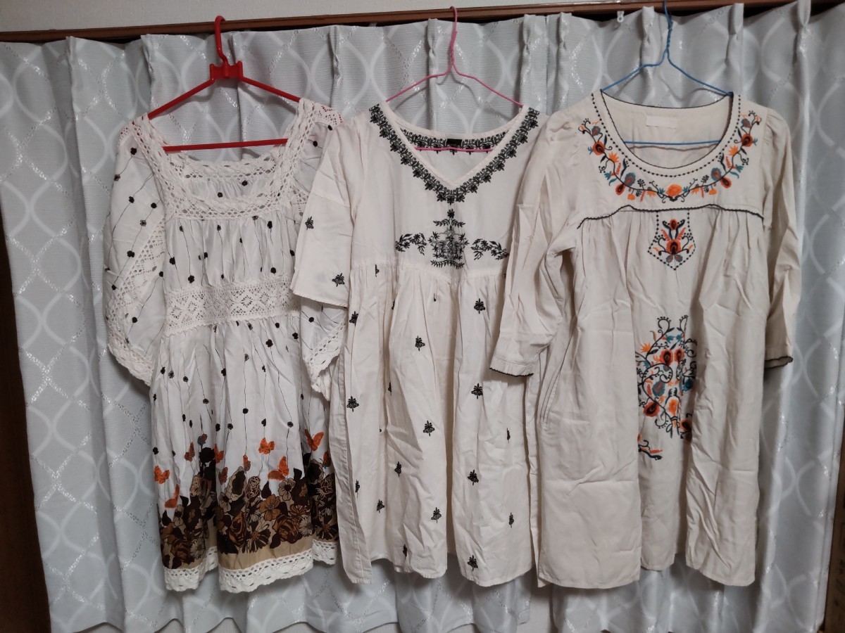 ワンピース 3点 (F)M相当 ジーナス等 す③拍卖