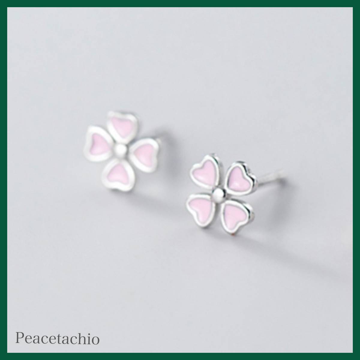 ピアス Silver925 シルバー 桜 さくら アレルギー対応 プレゼント プチギフト 贈り物 収納ケース付拍卖