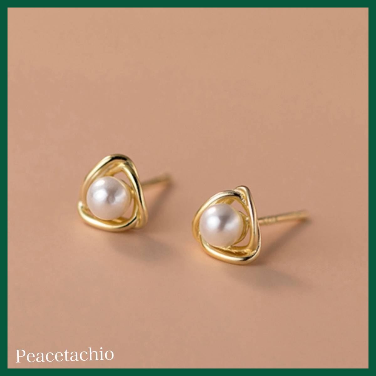 ピアス Silver925 シルバー ゴールド 18Kコーティング パール アレルギー対応 プレゼント ギフト ケース付き拍卖