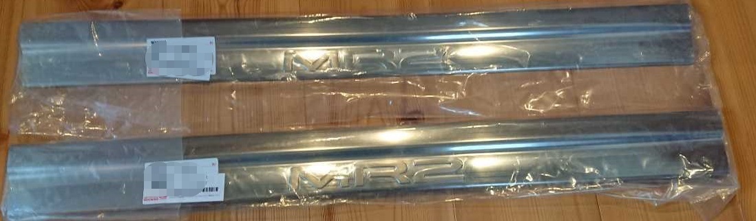【新品】トヨタ 純正MR-2 SW20 スカッフプレート 左右セット TOYOTA拍卖