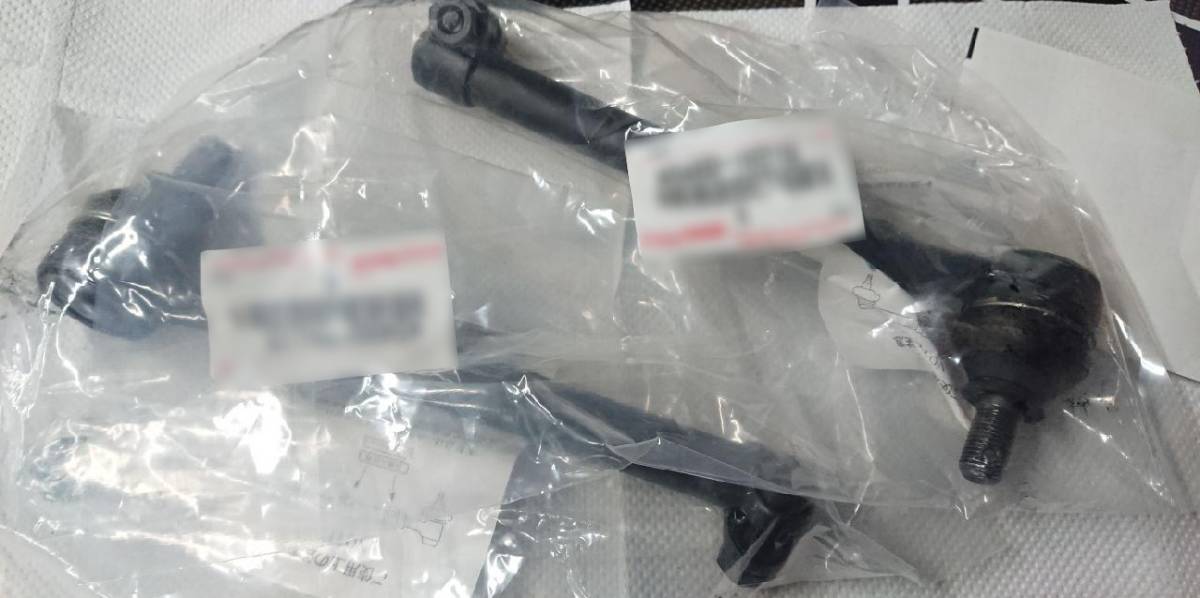 【新品】トヨタ純正 カローラ レビン スプリンター トレノ AE86 タイロッドエンド 左右セット拍卖