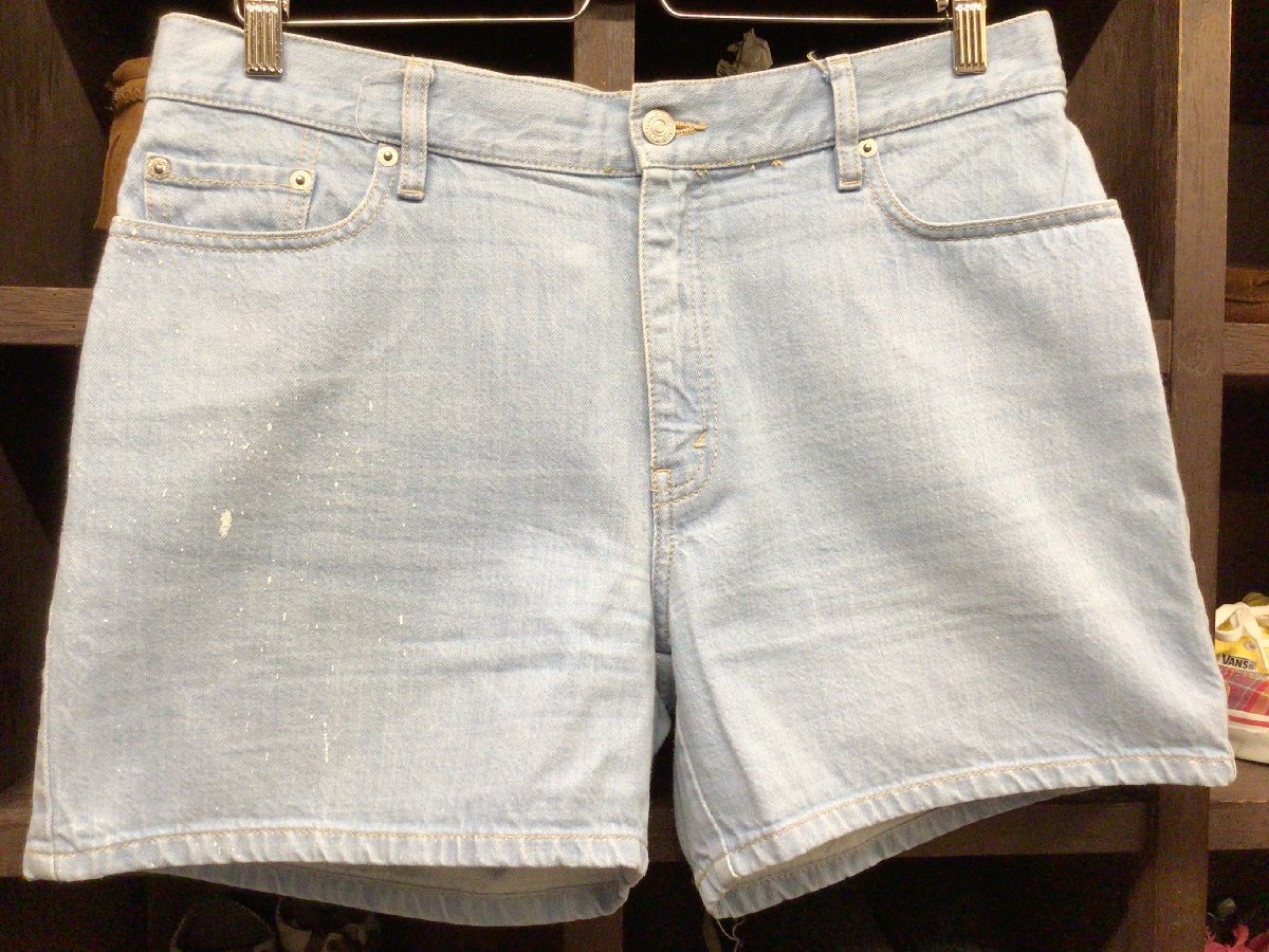 90'S MADE IN TURKEY LEVI’S DENIM SHORTS SIZE 35(14) トルコ製 リーバイス デニム ショーツ 短パン拍卖