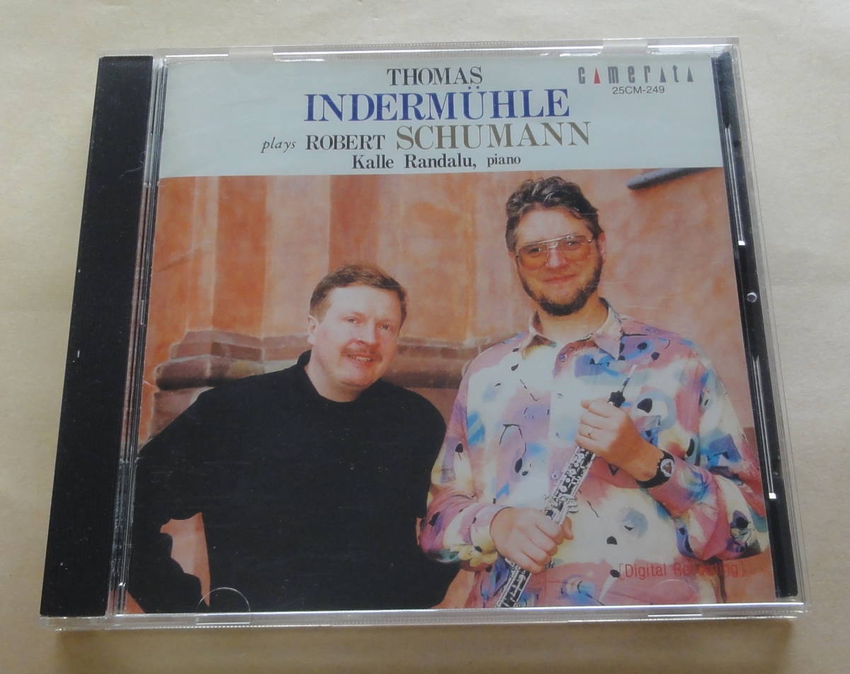 トーマス・インデアミューレ plays シューマン CD オーボエ THOMAS INDERMUHLE ROBERT SCHUMANN拍卖