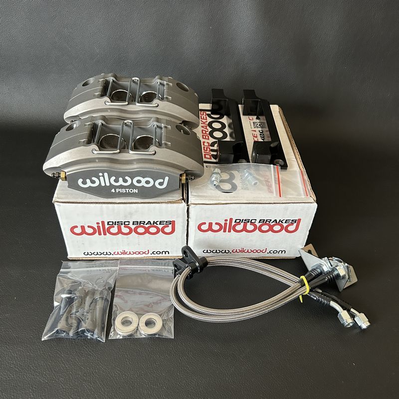 【特典あり】Wilwood Powerlite(4ポットキャリパー)ブレーキキット ホンダ N-ONE(DBA-JG1,-JG2)ターボモデル用 フロント1セット 未使用拍卖