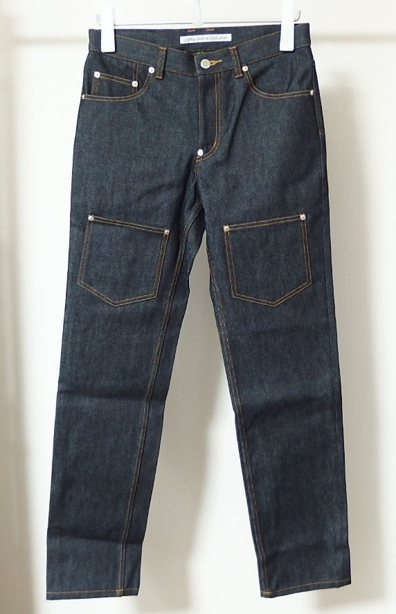 23SS JOHN LAWRENCE SULLIVAN ジョンローレンスサリバン RIGID DENIM FRONT POCKET PANTS リジッド デニム フロント ポケット パンツ 44拍卖