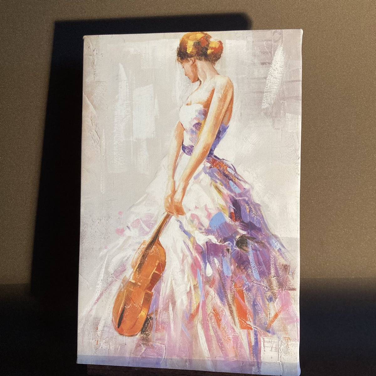 キャンバス プリントアート バイオリニスト インテリア 置物 絵画拍卖