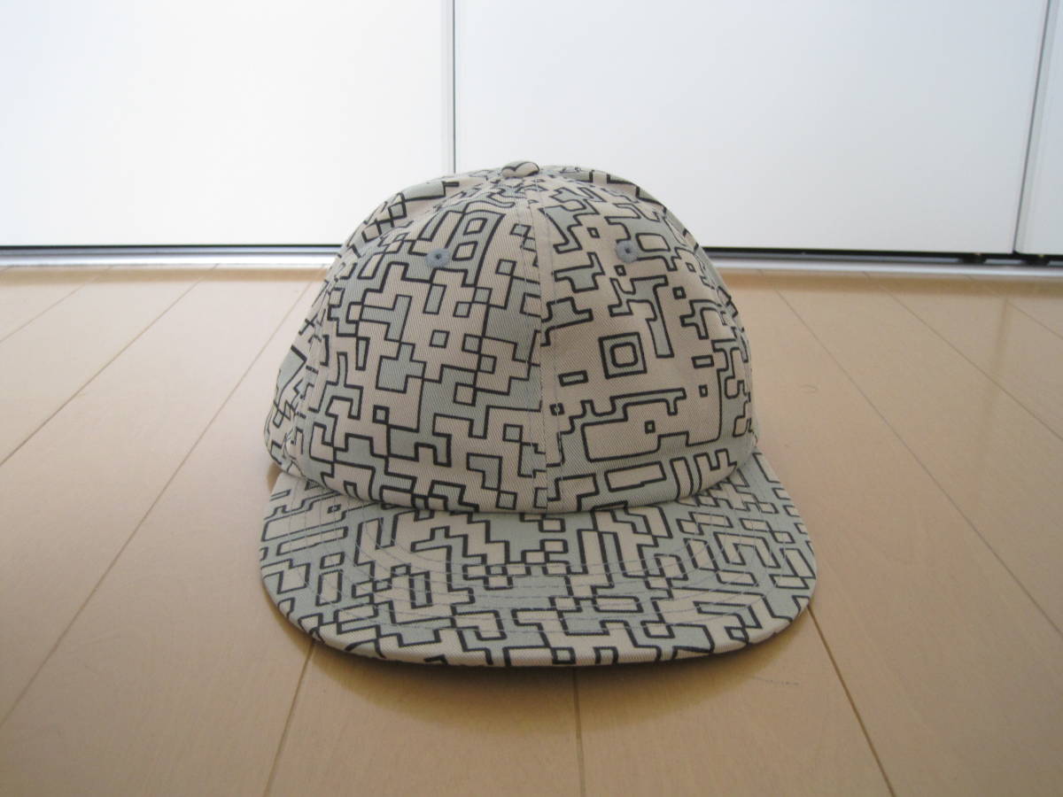 シーイー C.E CAVEMPT 6パネル 総柄キャップ コットン 拍卖