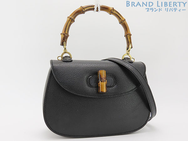 外超美品 グッチ ヴィンテージ オールドグッチ バンブー 2WAY スモール ハンドバッグ トップハンドルバッグ ショルダーバッグ 000 406 0188拍卖
