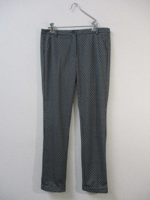 ★値下げ★マレーラ EMME MARELLA レディースパンツ J42 黒・グレー ダブル拍卖