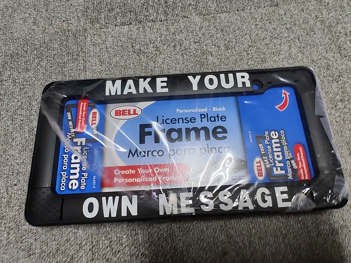 US 北米 BELL ライセンスフレーム USDM ホンダ ニッサン マツダ トヨタ スズキ レクサス シビック プリウス 北米 拍卖