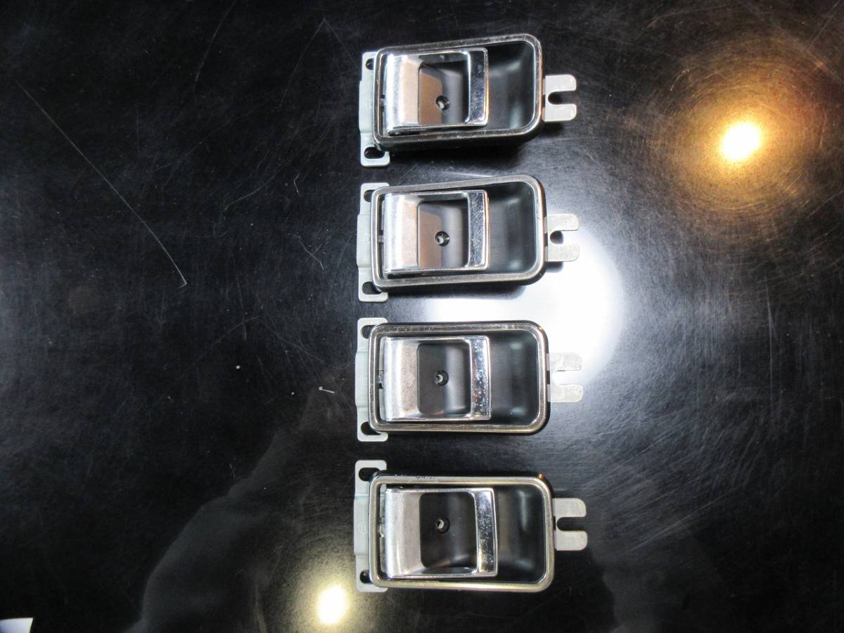 マークⅡ MX41 純正ドアノブ 内側 ドアハンドル レバーハンドル 4個セット MX30MX31MX33MX40ブタ目ケロヨン拍卖