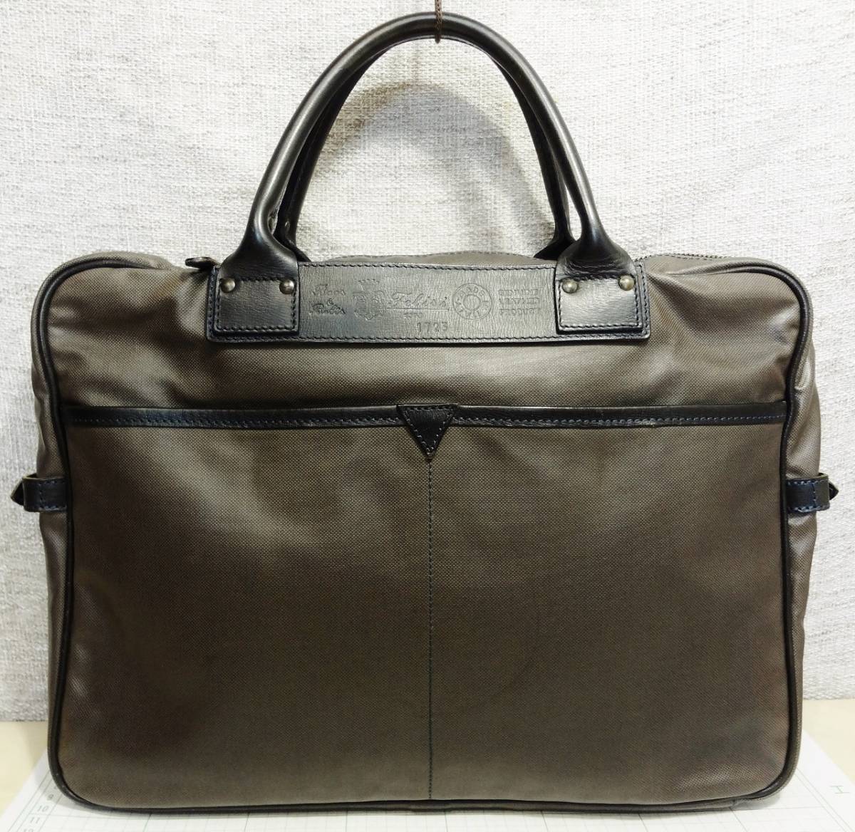 【良品 希少】 Felisi フェリージ 1723 ビジネスバッグ ハンドバッグ ブリーフケース A4収納 PVCコーティング 拍卖