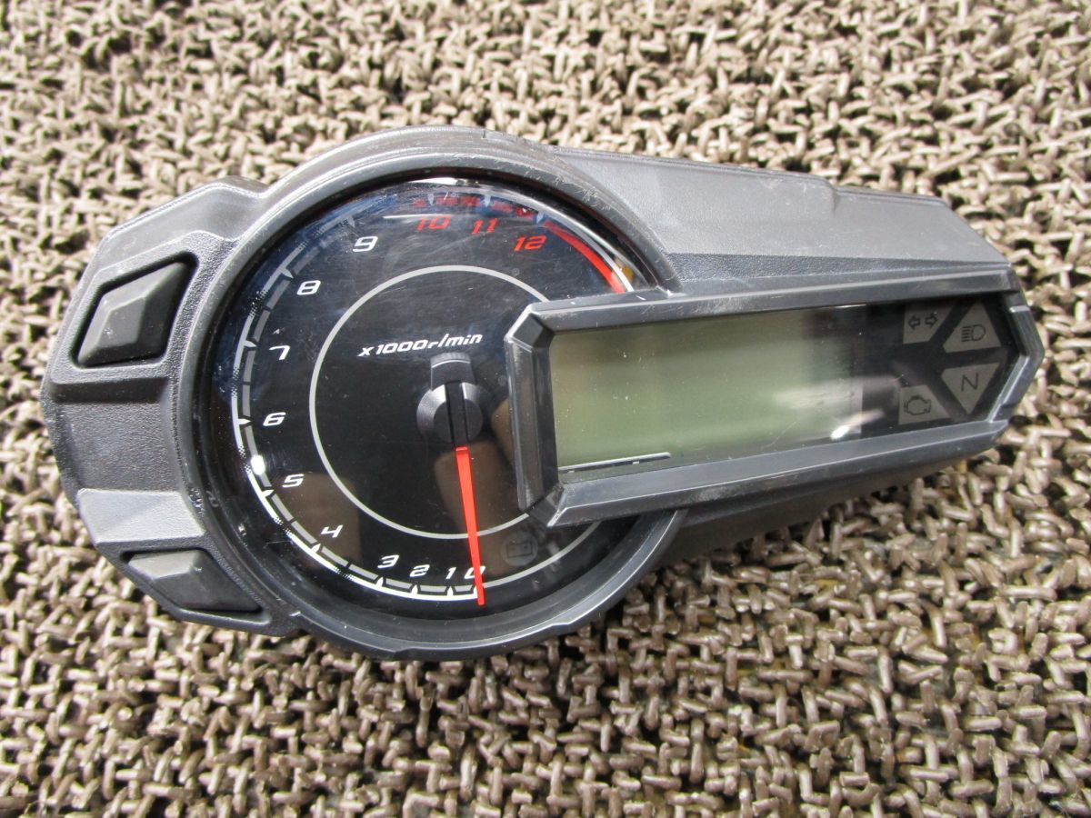 Z125プロ メーター スピード タコ フューエル ●C225 インジケーターランプ!BR125H カワサキ 【 AX125AE 】 PRO 動画有拍卖