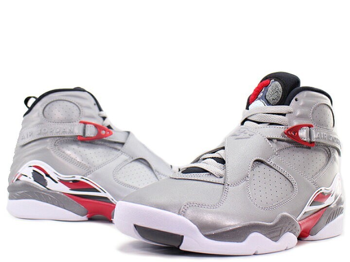 サイズ:27.5 極美品 NIKE AIR JORDAN 8 RETRO SP エアジョーダン 8 レトロ リフレクターREFLECTION OF A CHAMPION REFLECT SILVER拍卖