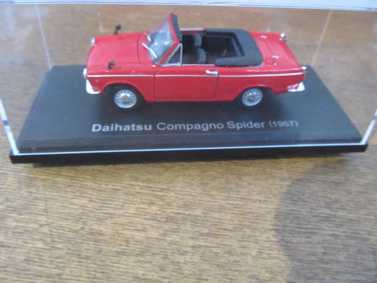 2307MK●ミニカー「ダイハツ コンパーノ スパイダー DAIHATSU Compagno Spider(1967)」ケース入拍卖