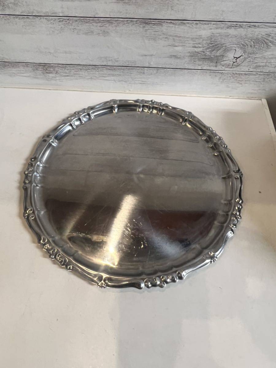 ステンレスプレート ステンレス製食器 約29.5cm 洋食器拍卖