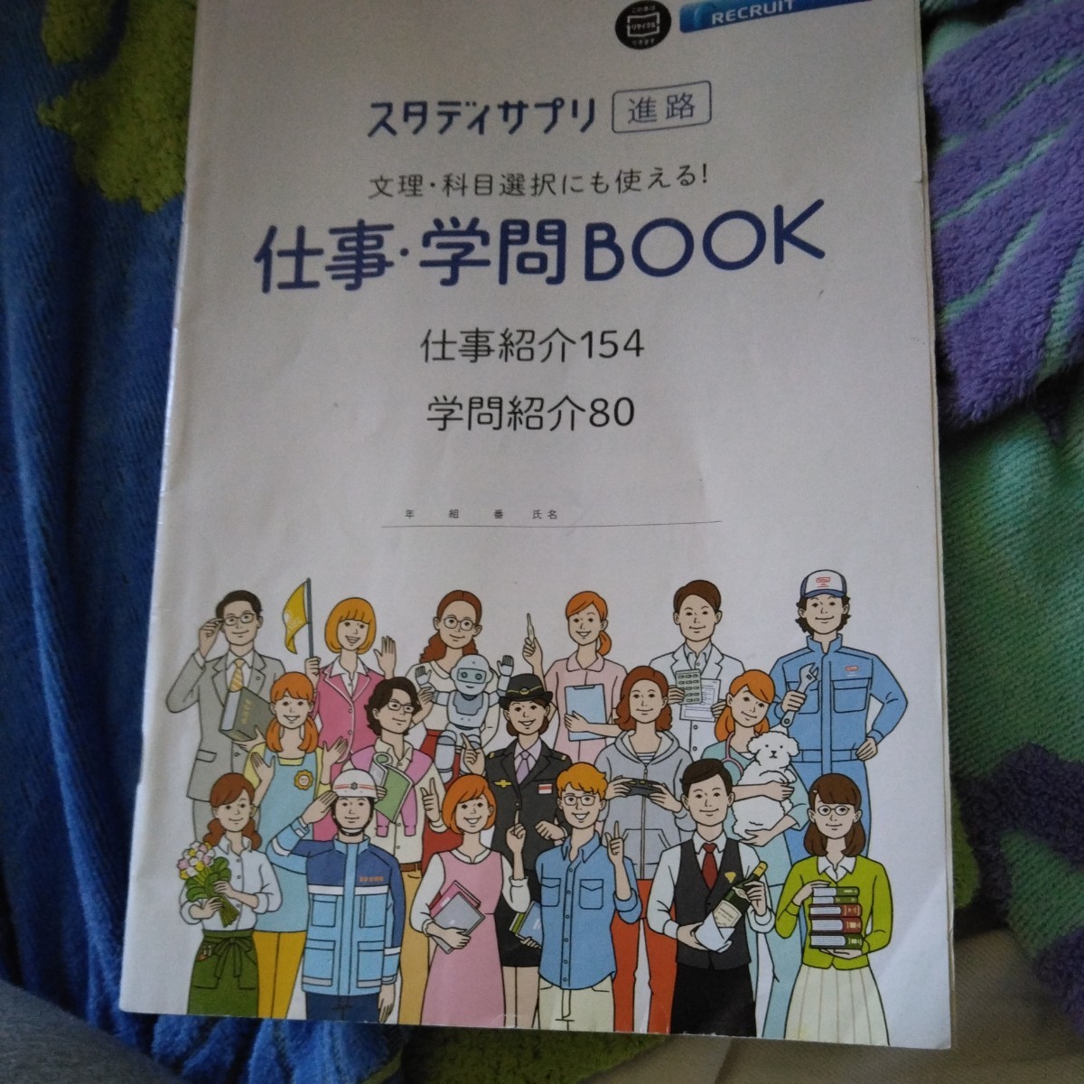 【J】スタディサプリ■仕事,学問BOOK■進路■文理、科目選択にも使える拍卖