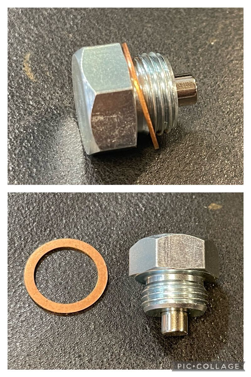 ハーレー旧車 必須 磁石付 ドレンボルト 704 706A ドレンプラグ マグネット 5/8-18 マグ マグプラグ 5/8 ドレイン ドレーン プラグ 16ミリ拍卖