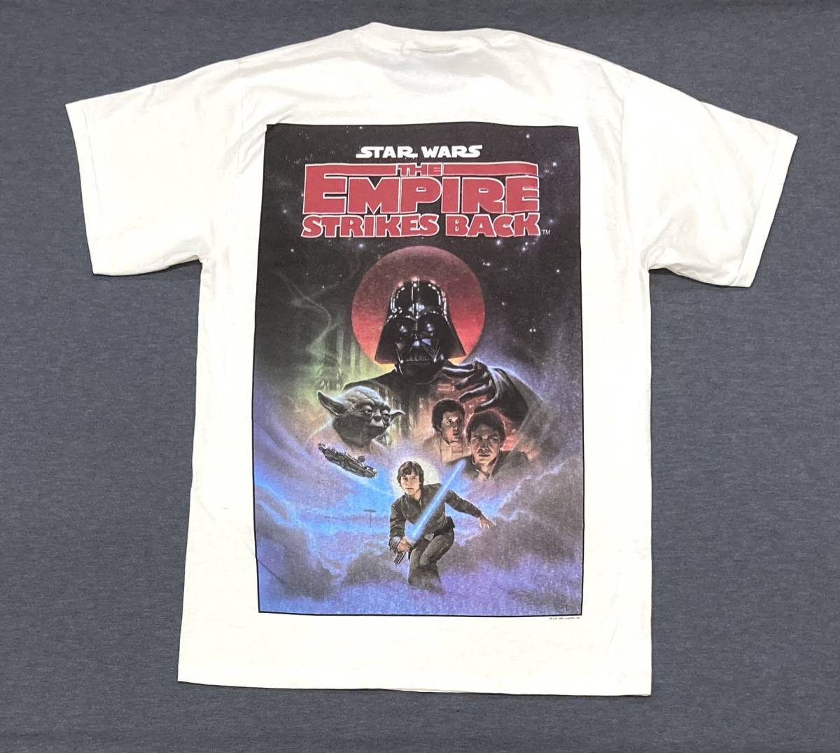 デッド USA製 90s 1995 スターウォーズ 帝国の逆襲 Tシャツ L ビンテージ 映画 ムービー STAR WARS The Empire Strikes Back 希少拍卖