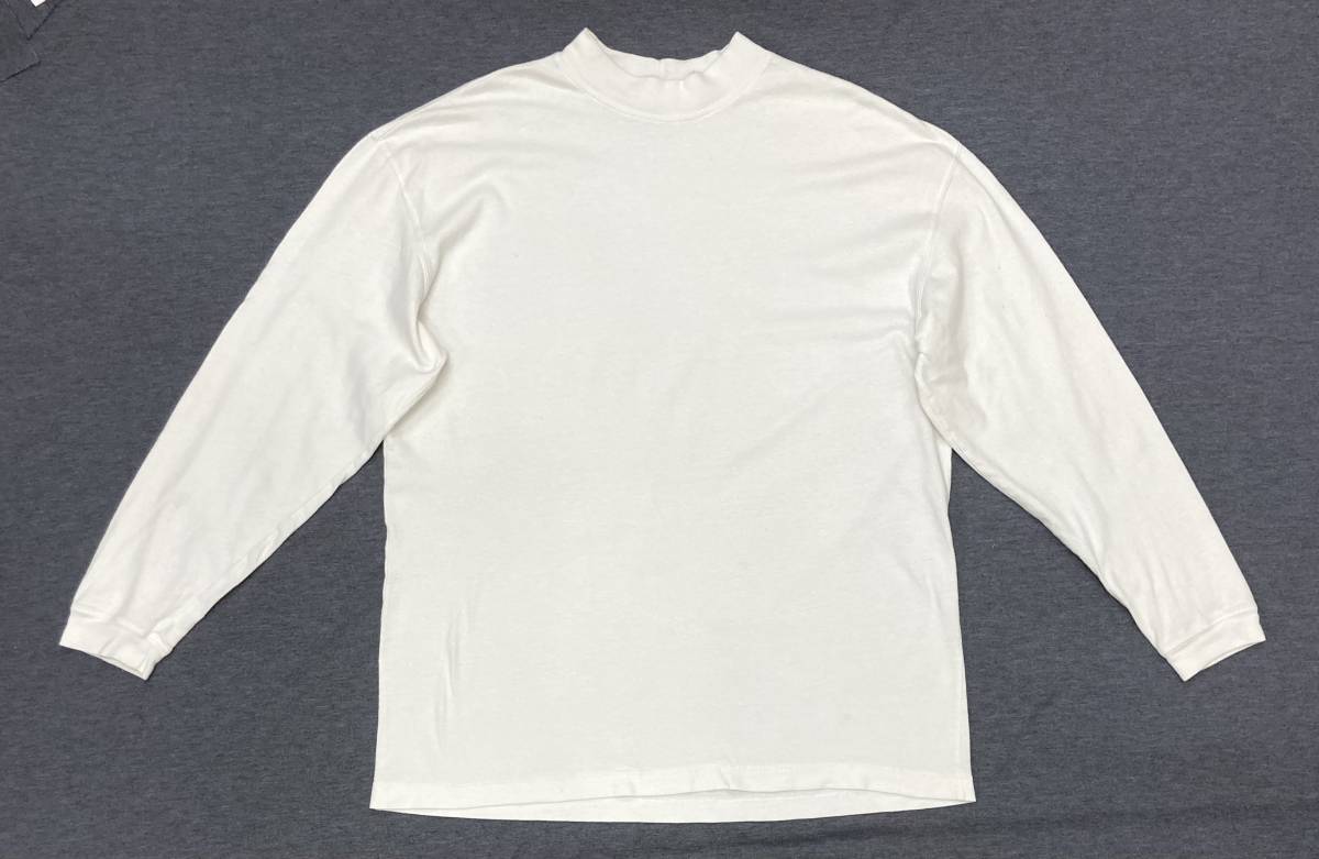 90s-00s OLD GAP 無地 モックネック カットソー M ビンテージ オールドギャップ ロンT拍卖