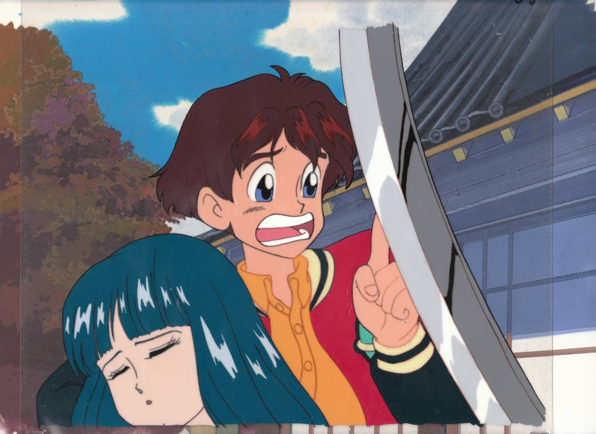 伝説の勇者ダ・ガーン 背景付きセル画T117拍卖