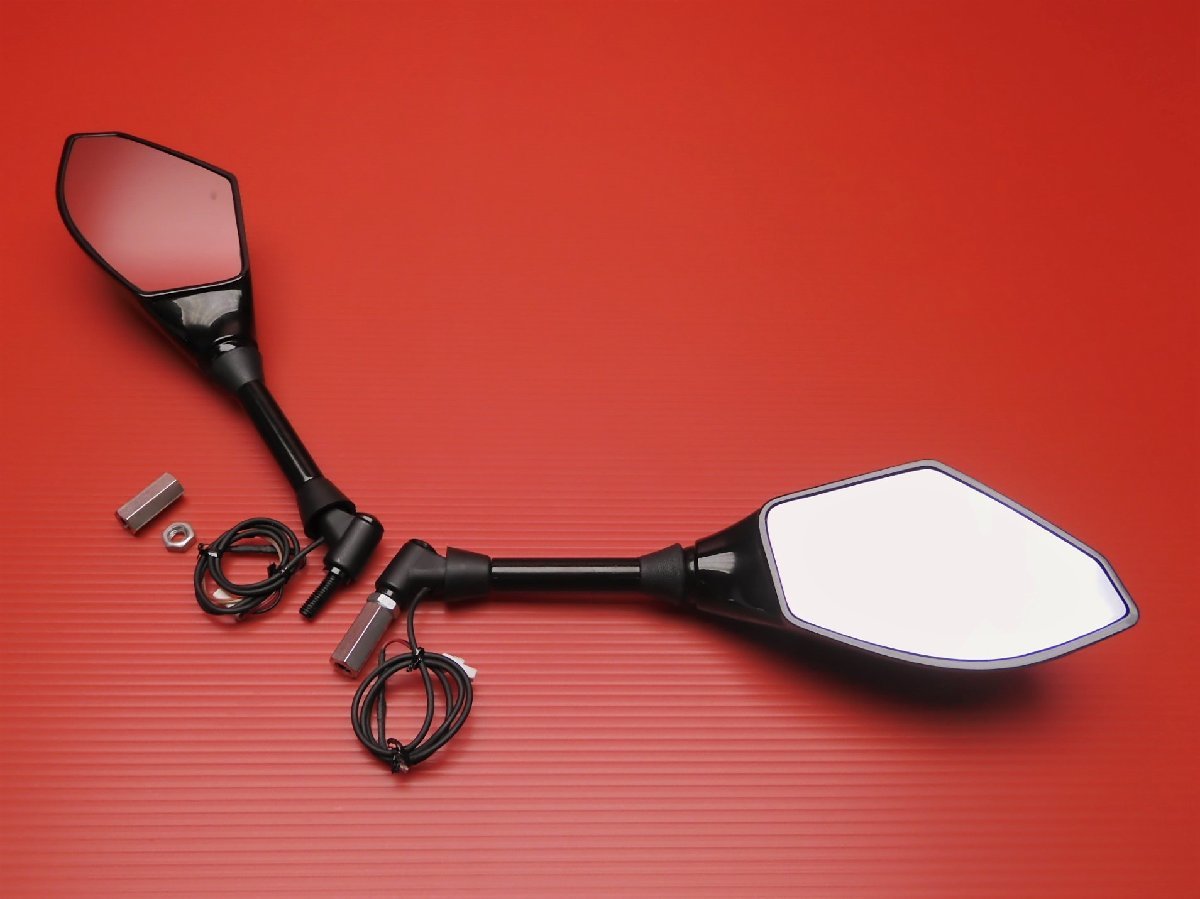 60【評価B】 MVアグスタ ブルターレ 1090R 走行距離12,224km 純正 ウインカー バック ミラー 左右 セット 点灯動画有拍卖