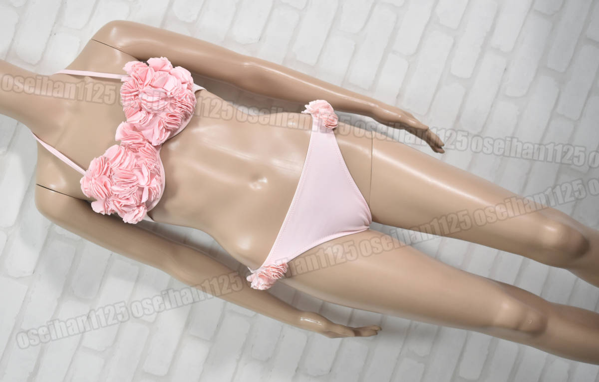 Angel Luna エンジェルルナ チュアンピサマイ風 セパレート水着 ビキニ ピンク サイズL拍卖