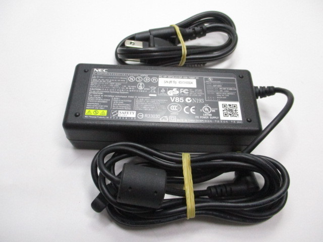 AD32785★NEC★ACアダプター★ADP64 ADP-60NH PC-VP-WP36-01★保証付!即決!拍卖