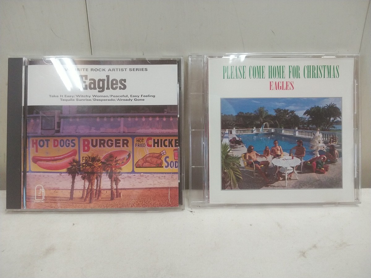 レターパックR/イーグルス Eagles CD2点セット【 PLEASE COME HOME FOR CHRISTMAS/FAVOURITE ROCK ARTIST SERIES Eagles 】中古品 拍卖