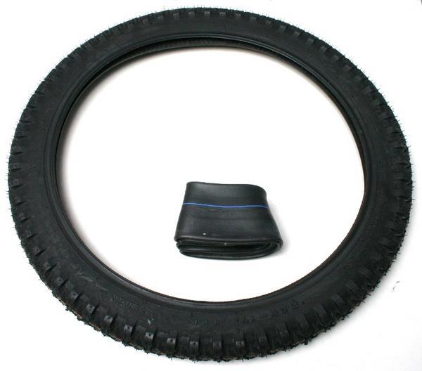 IRC SN-1 スノータイヤ+チューブ メイト/カブ系用 2.25-17(225-17) 前後共用拍卖