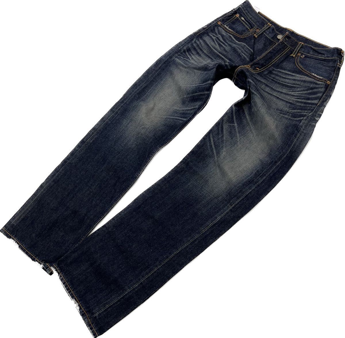 LEVIS ☆ 703 ヒゲと縦落ち◎ 通年 デニムパンツ ジーンズ W29 00703-0007 アメカジ ストリート 大人カジュアル 古着 リーバイス■Ja6312拍卖