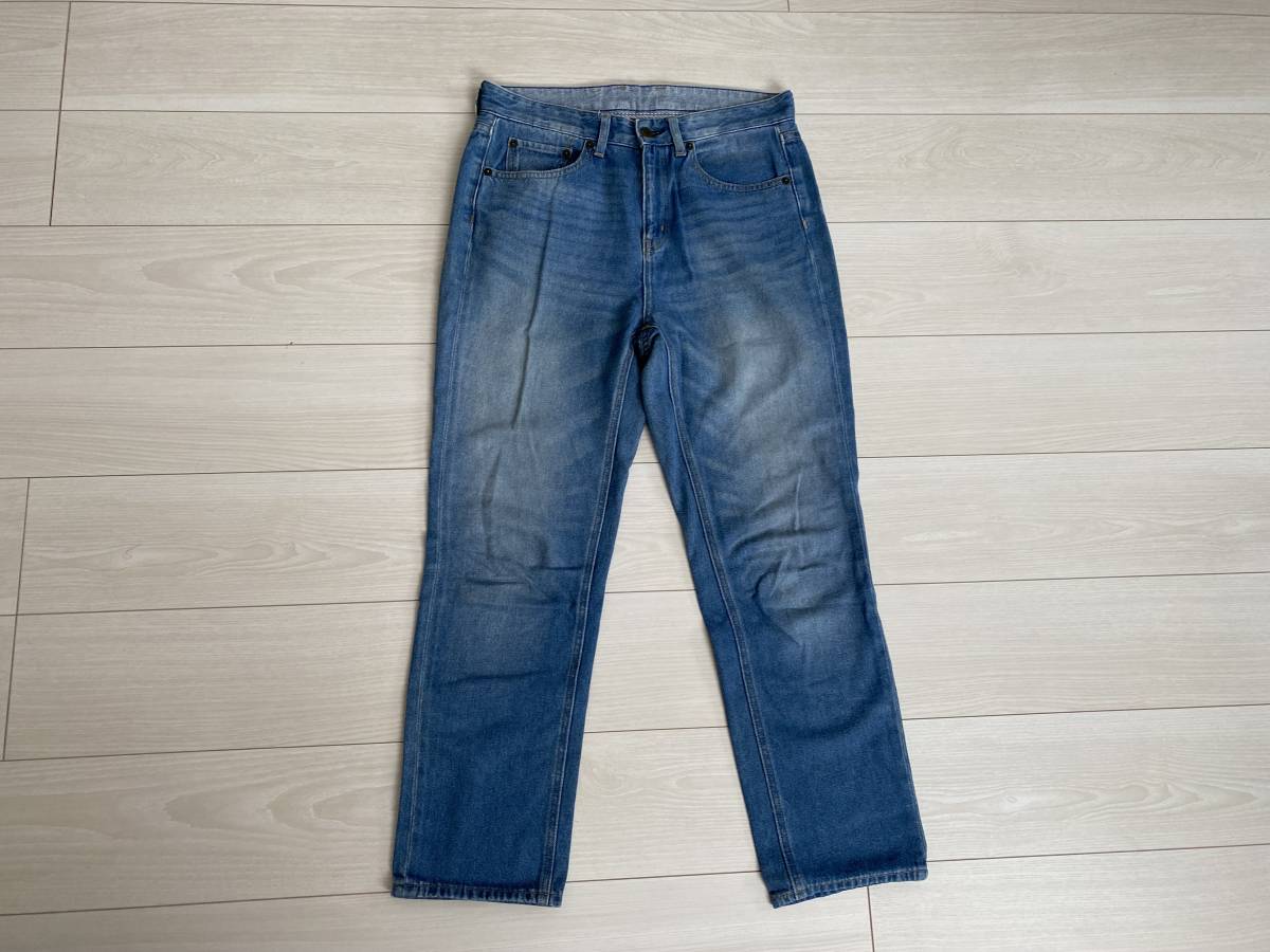 ★GU ジーユー ハイウエストストレートジーンズ デニムパンツ ★拍卖