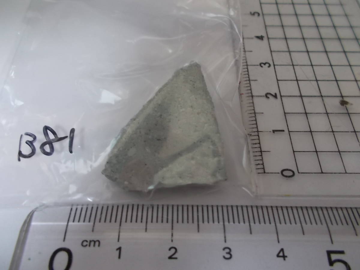 笏谷石(しゃくだにいし)B81★福井県足羽山産★岩石標本★デイサイト軽石火山礫凝灰岩★越前青石拍卖