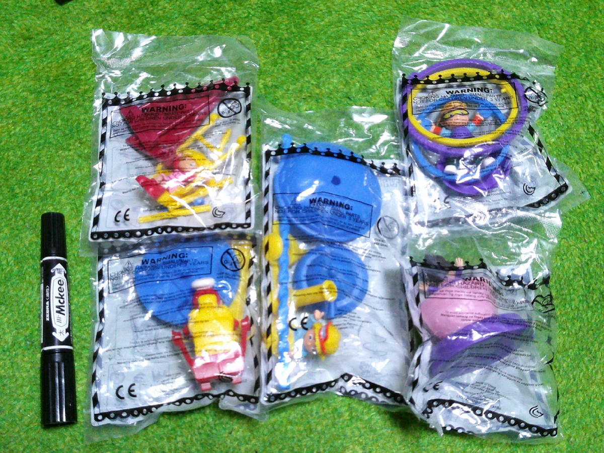 ジョリビーグッズ★ジョリータウン THEME PARK★全5つセット★フィリピン拍卖