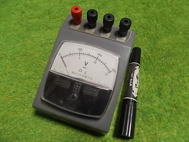 林製作所 電圧計☆昭和レトロ☆動作確認済拍卖