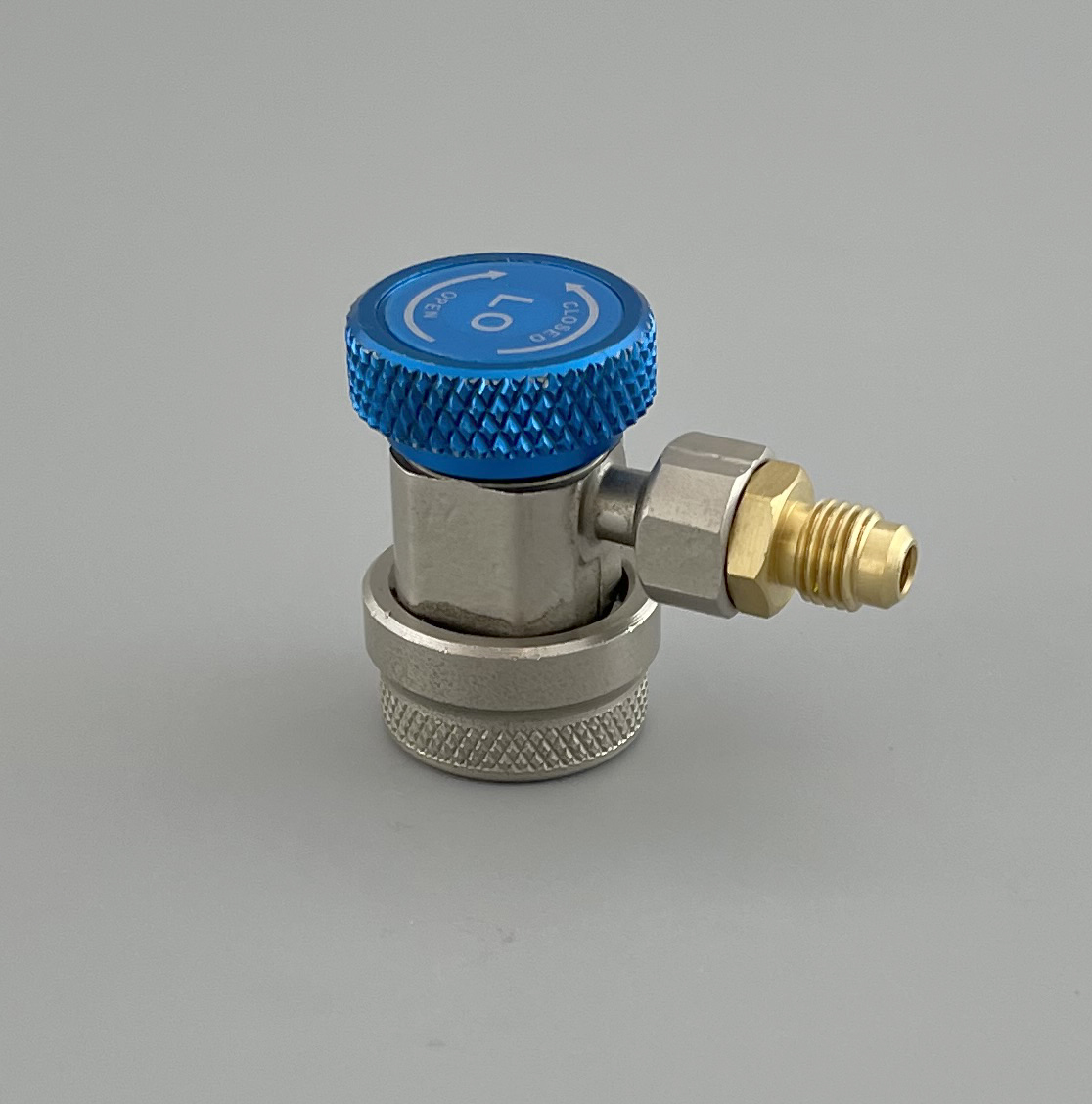 ガスチャージ 低圧用クイックバルブ ガスチャージャー 青 エアコンガス 1409拍卖