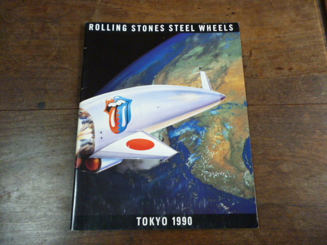 Japan Concert Pamphlet / ローリング・ストーンズ Rolling Stones / 1990年来日パンフ★2点おまけ 1:半券 2:ストーンズカード申込書 拍卖