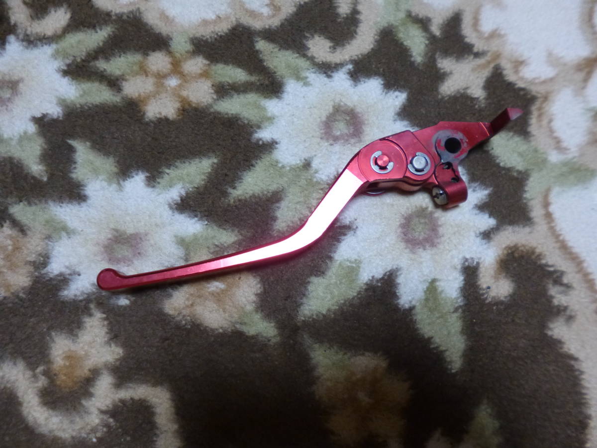 POSHFACTORY ブレーキレバー 赤色 中古品拍卖