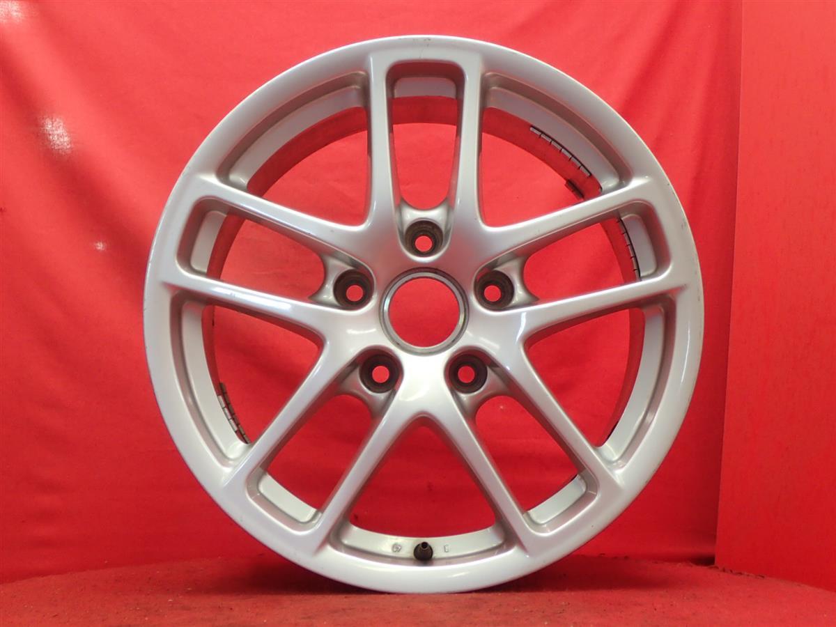 単品 ホイール 1本 ポルシェ ボクスター 987系 純正 5Wスポーク 17インチ ★ 8J-17 PCD130 5穴 +40 ハブ71.5 ★ 9873621260 ja17拍卖