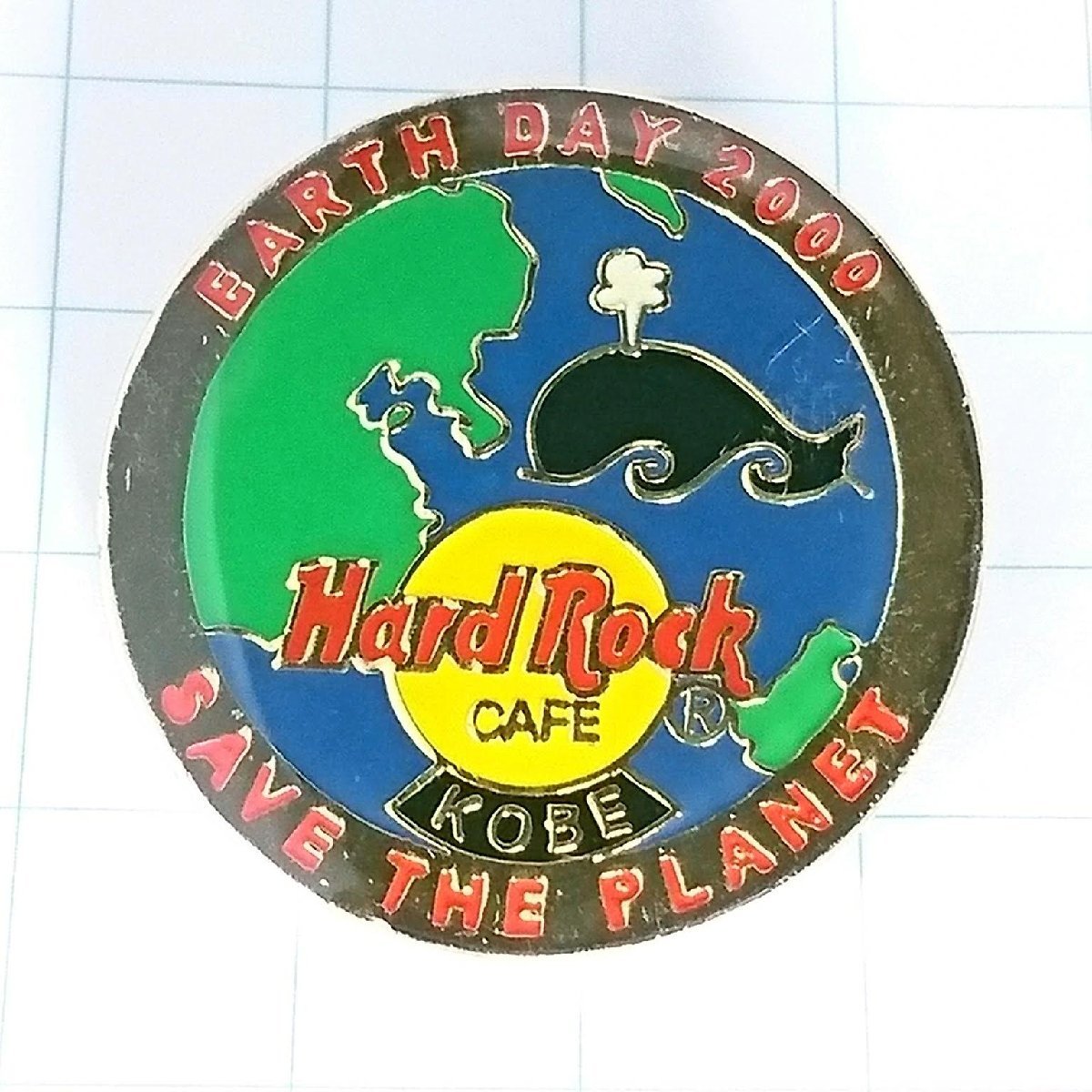 送料無料)Hard Rock Cafe アースデー 地球 ハードロックカフェ ピンバッジ PINS ブローチ ピンズ A17795拍卖