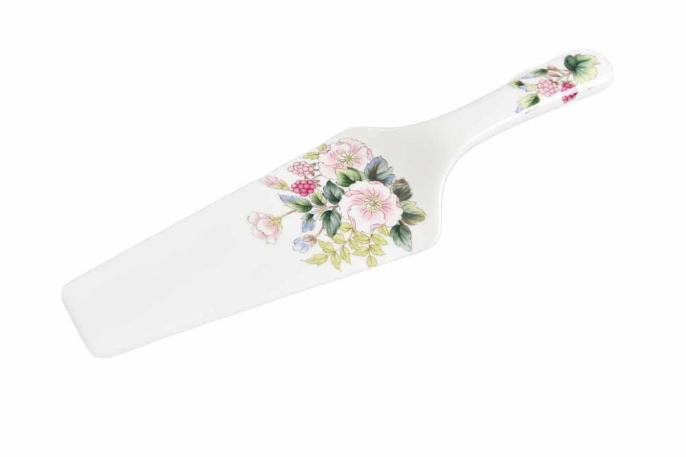 アメリカ雑貨ブランド Andrea by Sadek◆アンティーク フラワー&ベリー ◆ 陶器製 ケーキサーバー 1本 クリスマス パーティーに拍卖